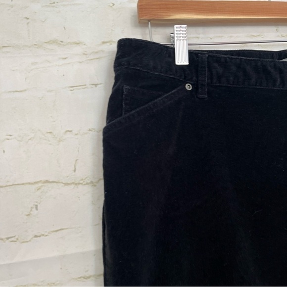 J.Jill Black Stretch High Rise Corduroy Bootcut Pants - Picture 3 of 11
